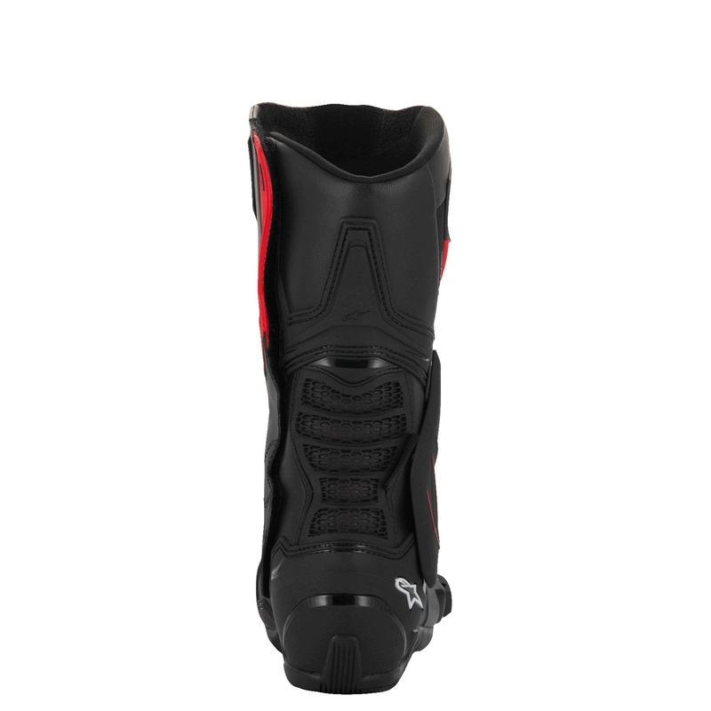 Motoristični škornji Alpinestars SMX-6 3 Drystar črno-rdeči