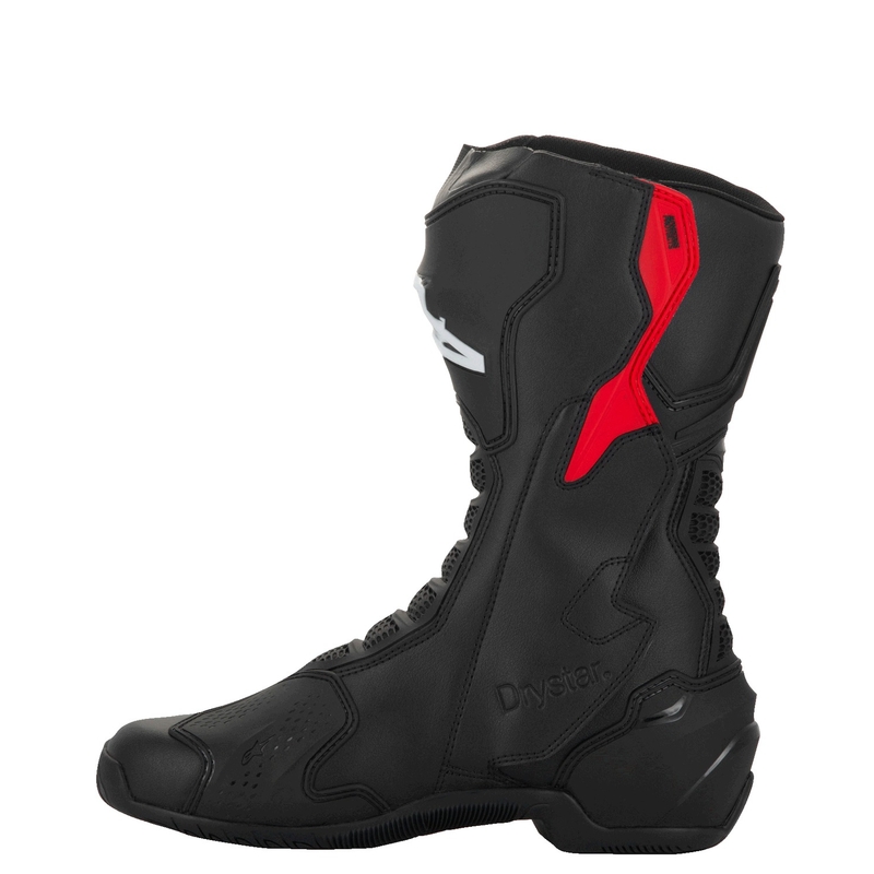 Motoristični škornji Alpinestars SMX-6 3 Drystar črno-rdeči