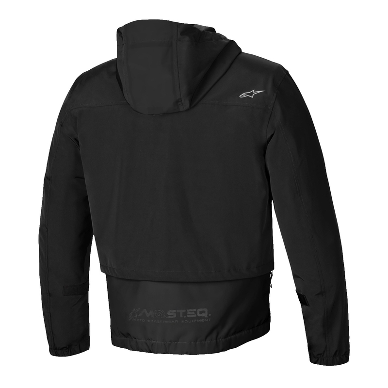 Črna motoristična jakna Alpinestars Mootant Waterproof Parka