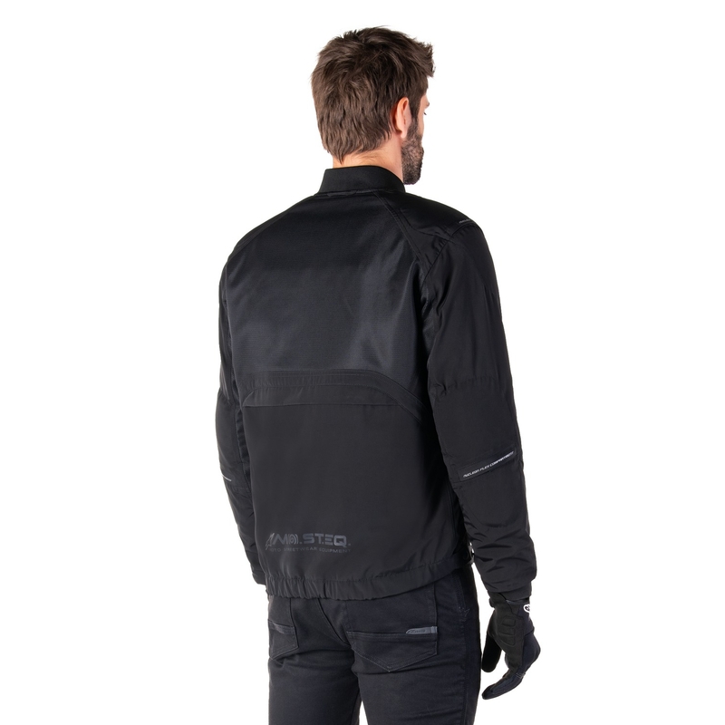 Črna motoristična jakna Alpinestars Mootant Waterproof Parka