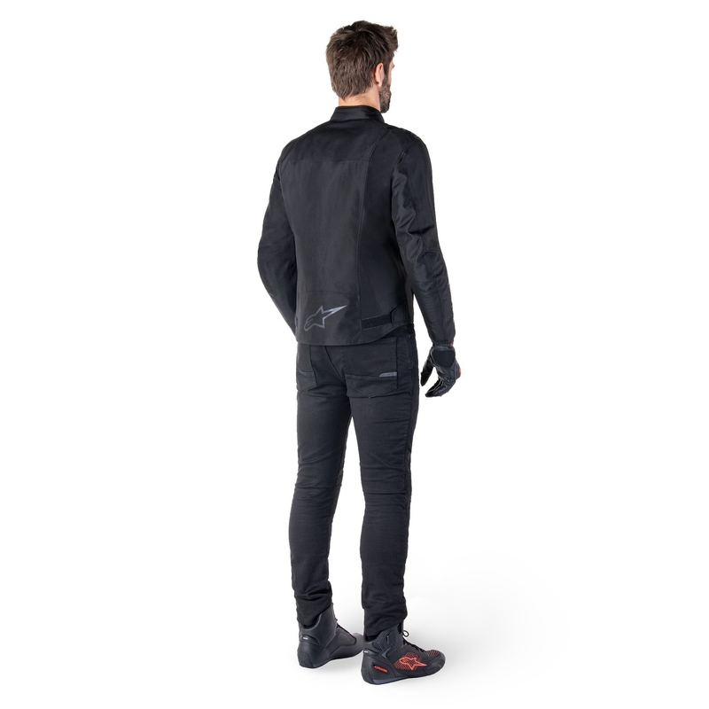 Alpinestars T-SPS 2 nepremočljiva motoristična jakna črno-črna