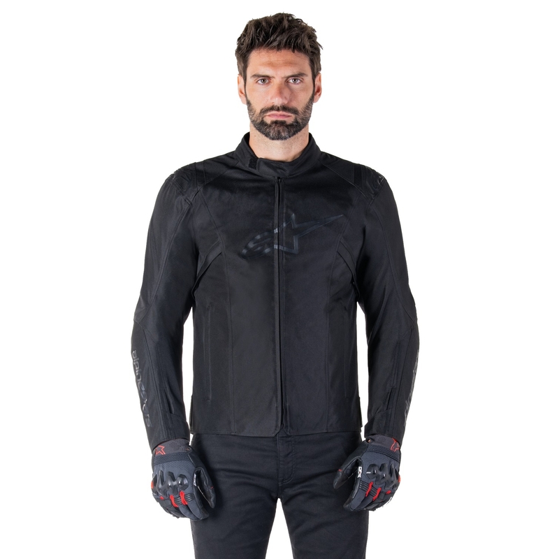 Alpinestars T-SPS 2 nepremočljiva motoristična jakna črno-črna