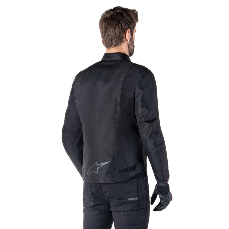 Alpinestars T-SPS 2 nepremočljiva motoristična jakna črno-črna