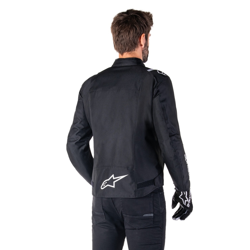 Alpinestars T-SPS 2 nepremočljiva motoristična jakna črno-bela
