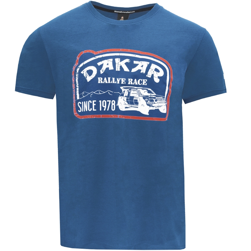 Majica s kratkimi rokavi Dakar CL TSH 01 modra