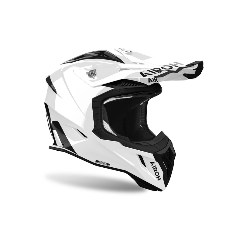 Motokros čelada Airoh Aviator ACE 2 Barva bela sijajna