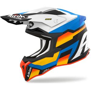 Motokros čelada Airoh Strycker Glam blue mat razprodaja