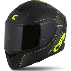 Cassida Integral GT 2.1 Flash črno-fluo rumeno-siva motoristična čelada