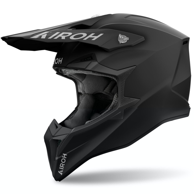 Motokros čelada Airoh Wraaap Barva črna mat