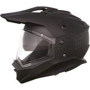 Enduro čelada Shot Trek Max Vision Solid mat črna