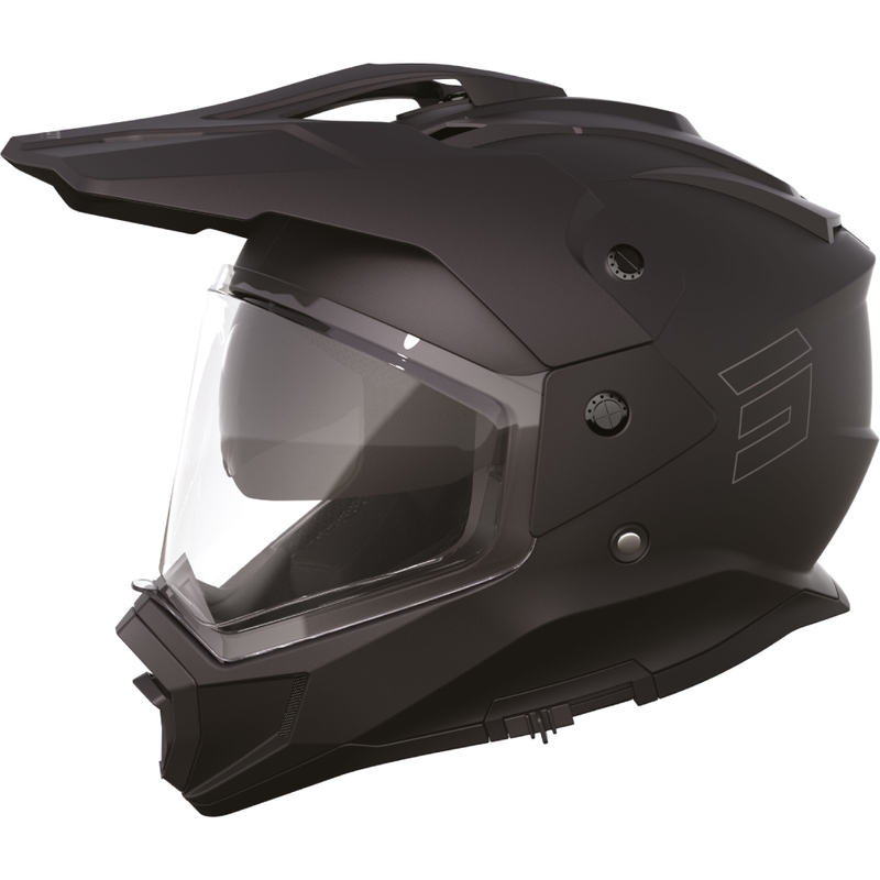 Enduro čelada Shot Trek Max Vision Solid mat črna