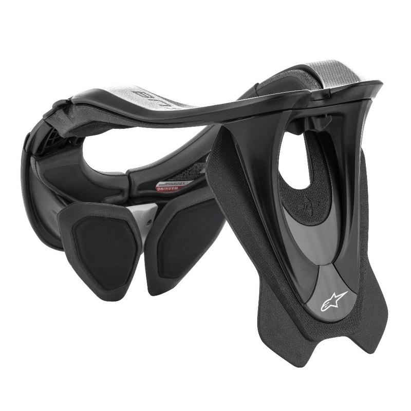 Alpinestars BNS Tech-2 ščitnik vratne hrbtenice črno-siv