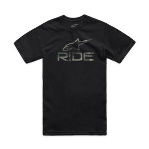 Črna majica Alpinestars Ride 4.0 Camo CSF