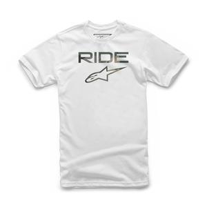 Majica Alpinestars Ride 2.0 Camo bela-camo