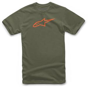 Alpinestars Ageless Tee zeleno-oranžna