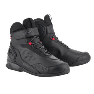 Motoristični škornji Alpinestars Austral Gore-Tex črno-temno sivi