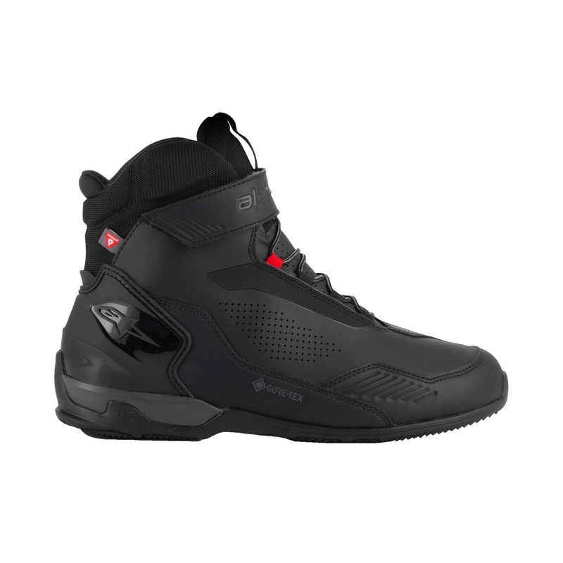 Motoristični škornji Alpinestars Austral Gore-Tex črno-temno sivi