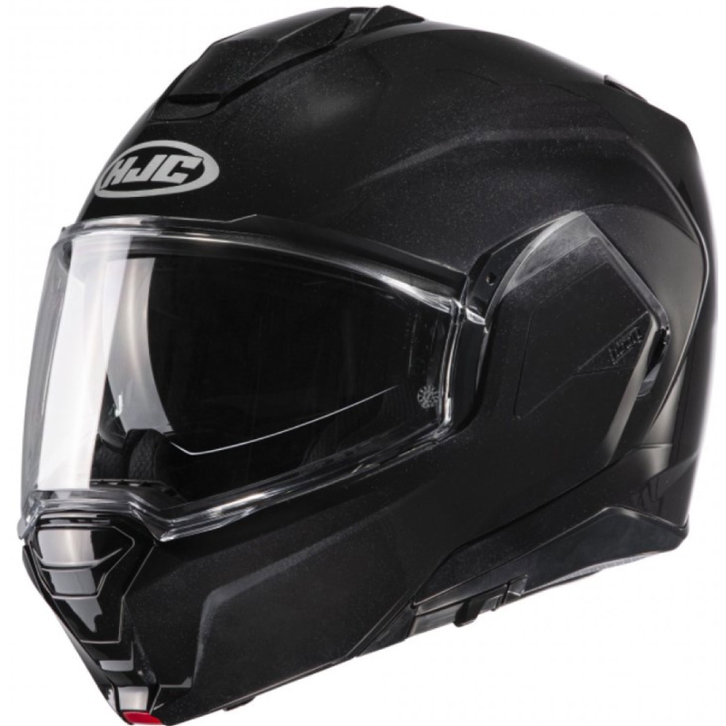 Zložljiva motoristična čelada HJC I100 Solid metal black