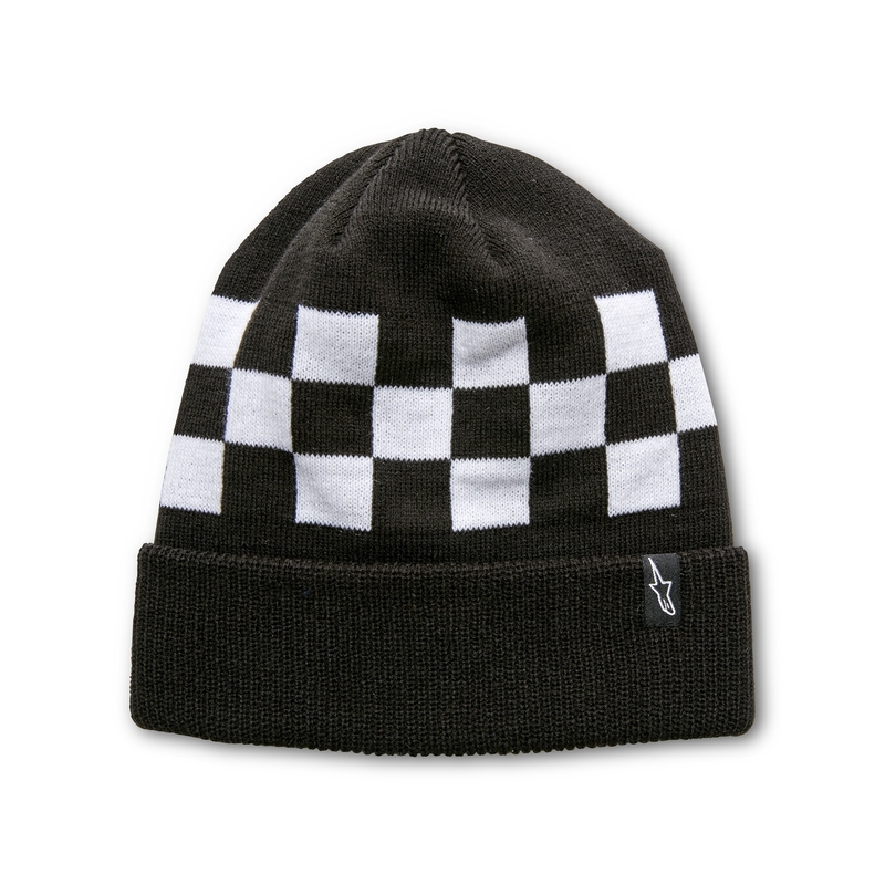 Alpinestars Checked Beanie črno-bela