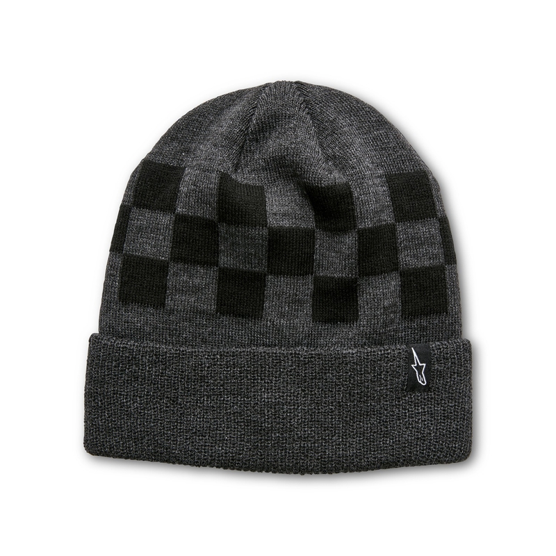 Alpinestars Checked Beanie sivo-črna