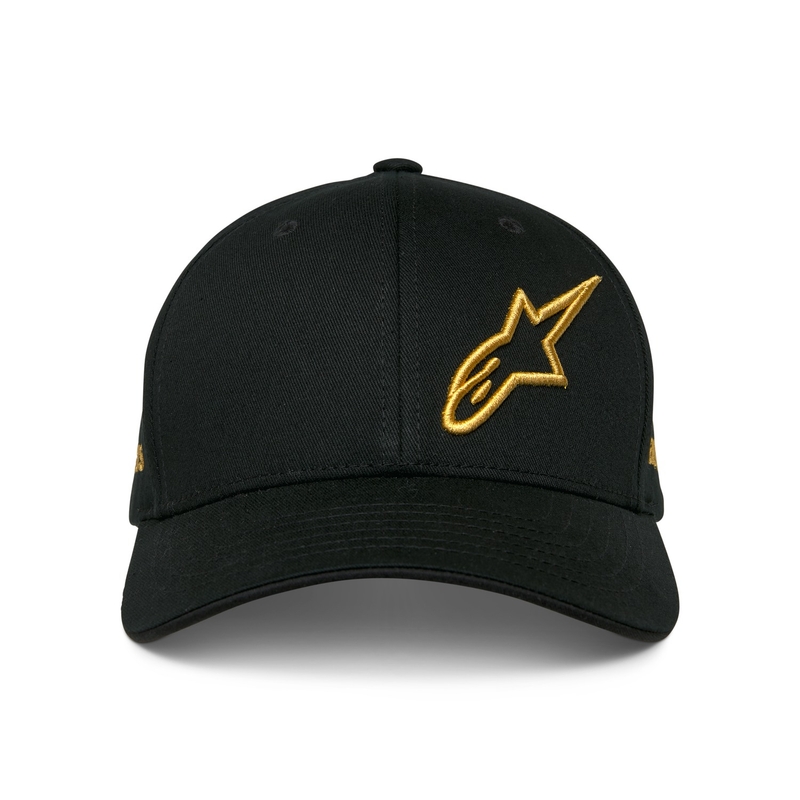 Kapa Alpinestars Sessionized Snapback črno-zlata