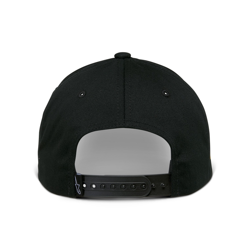 Kapa Alpinestars Sessionized Snapback črno-zlata