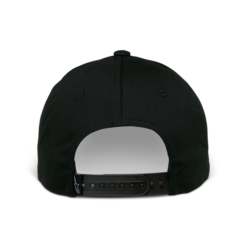 Kapa Alpinestars Sessionized Snapback belo-črno-rdeča