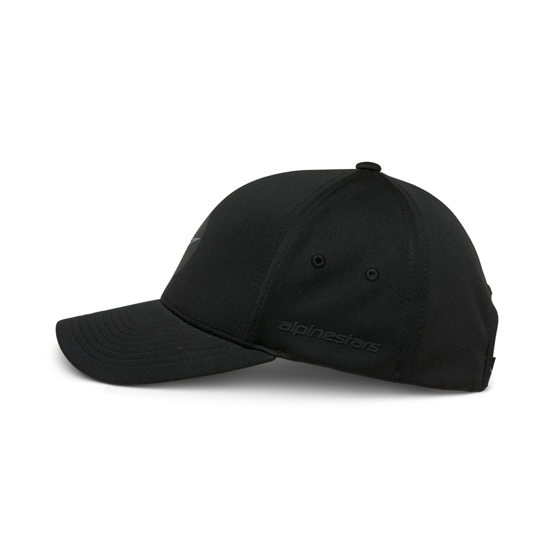 Črna kapa Alpinestars Radius Snapback