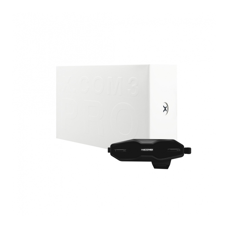 Bluetooth domofon Nexx X.COM 3 PRO črn