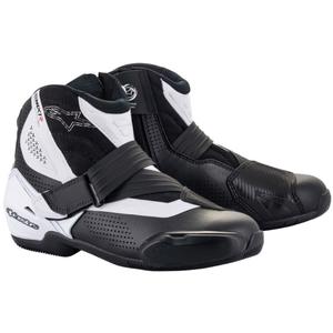 Motoristični škornji Alpinestars SMX-1 R Vented črno-beli