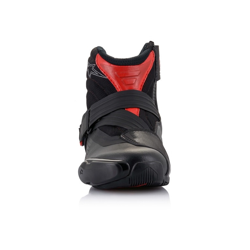 Motoristični škornji Alpinestars SMX-1 R Vented črno-rdeči