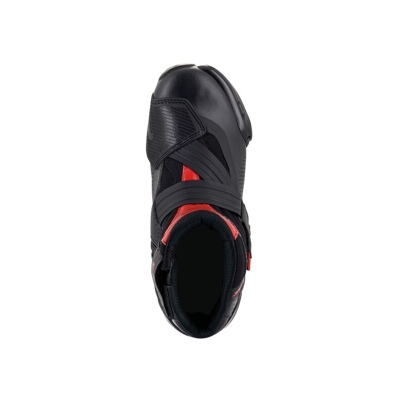 Motoristični škornji Alpinestars SMX-1 R Vented črno-rdeči