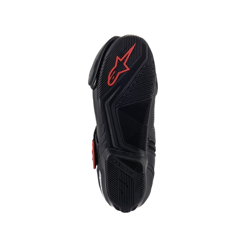 Motoristični škornji Alpinestars SMX-1 R Vented črno-rdeči