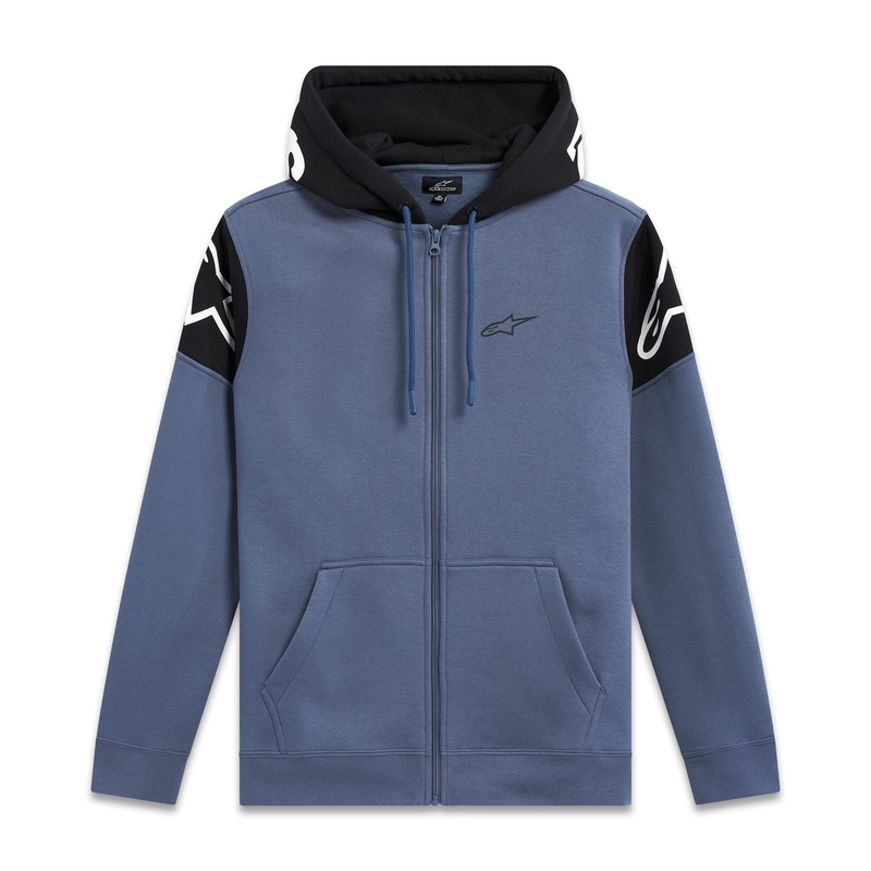 Alpinestars Velocity pulover s kapuco modro-črn