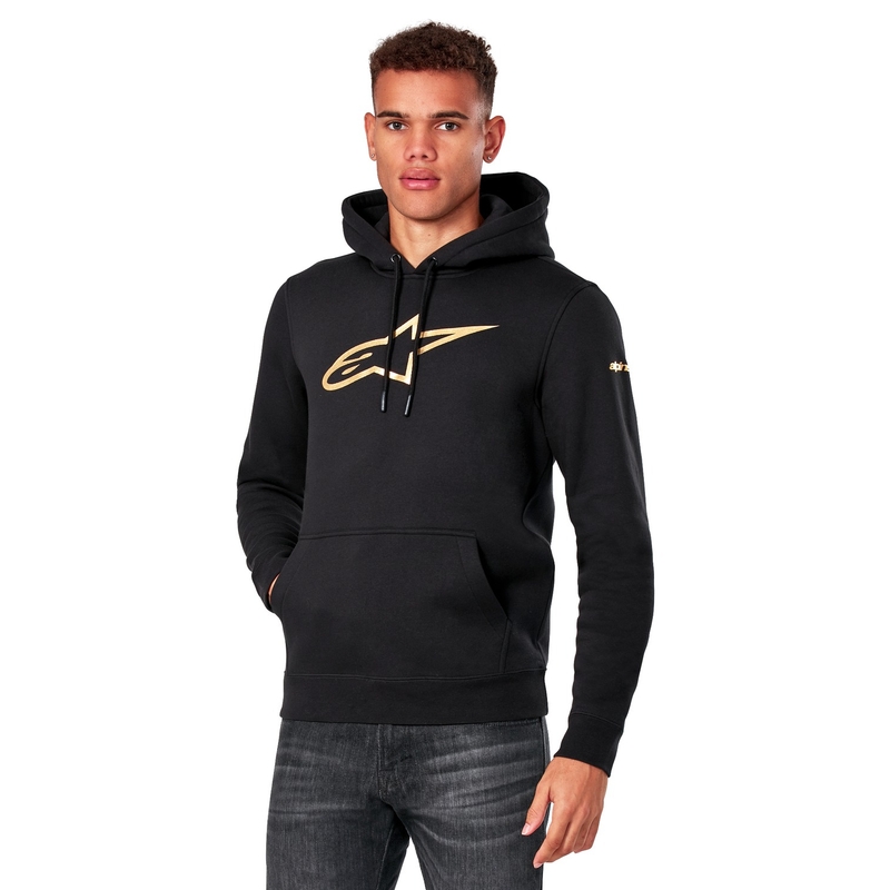 Alpinestars Gilded Pulover s kapuco črno-zlat