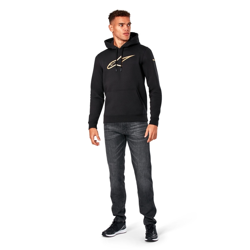 Alpinestars Gilded Pulover s kapuco črno-zlat