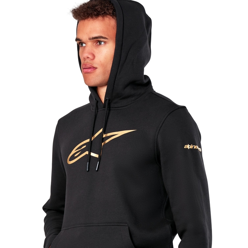 Alpinestars Gilded Pulover s kapuco črno-zlat