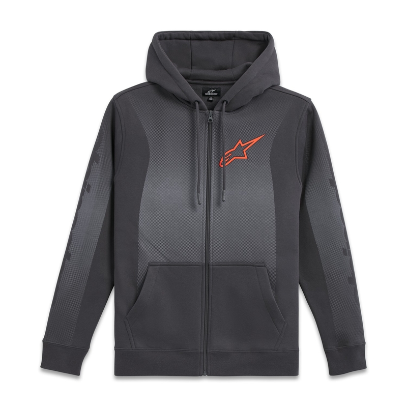 Alpinestars Arising Pulover s kapuco temno sivo-svetlo siv