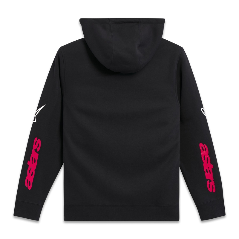 Črna majica s kapuco Elliptic Alpinestars