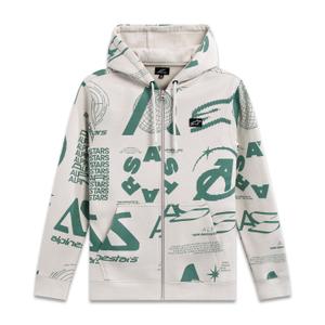 Alpinestars Determinant Pulover s kapuco bel umazano bel
