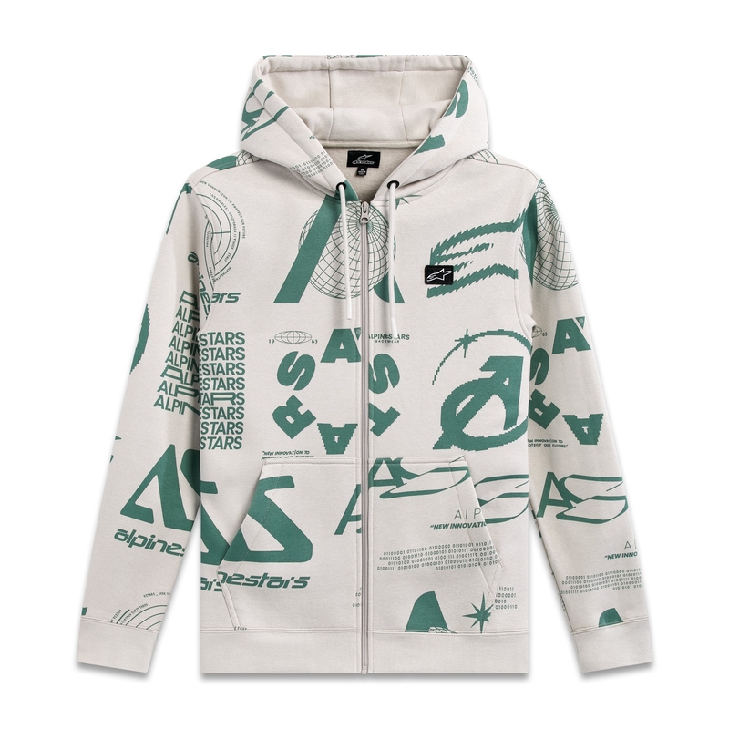 Alpinestars Determinant Pulover s kapuco bel umazano bel