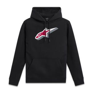 Črna majica s kapuco Alpinestars Quickness