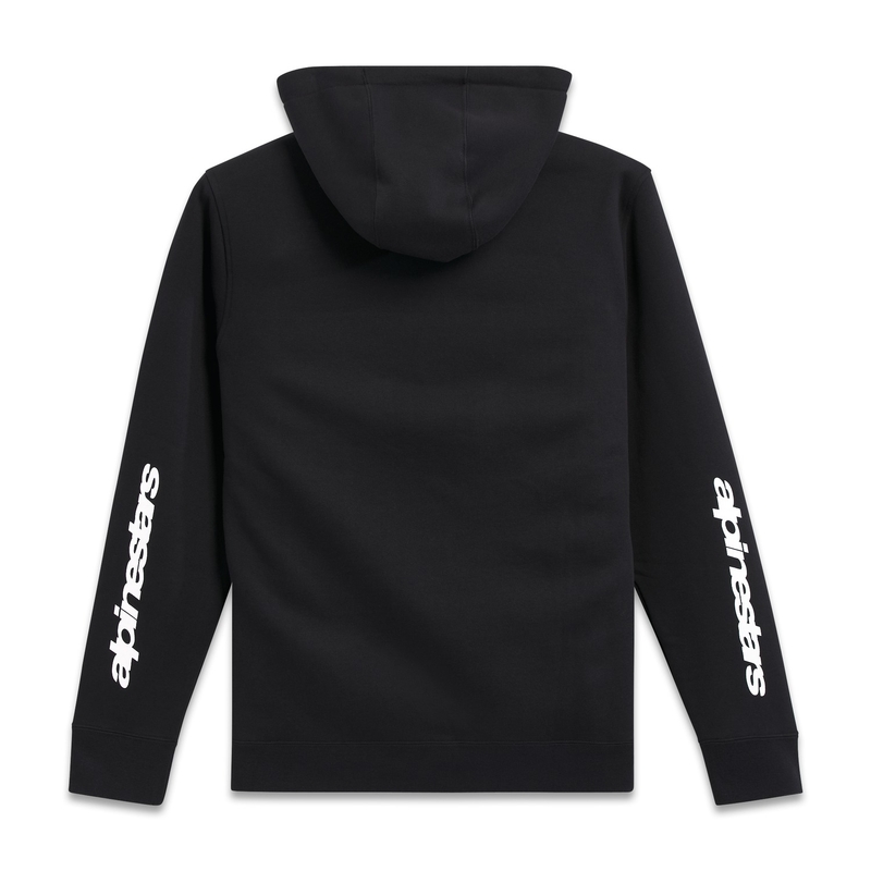 Črna majica s kapuco Alpinestars Quickness