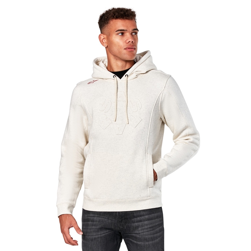 Alpinestars Substratus Pulover s kapuco svetlo siv