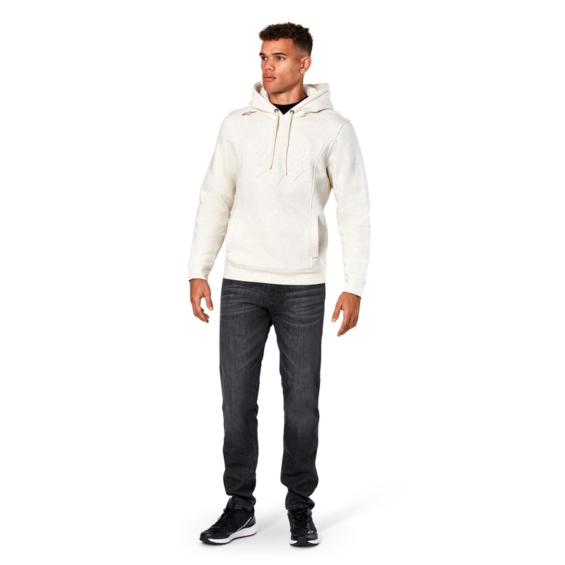 Alpinestars Substratus Pulover s kapuco svetlo siv
