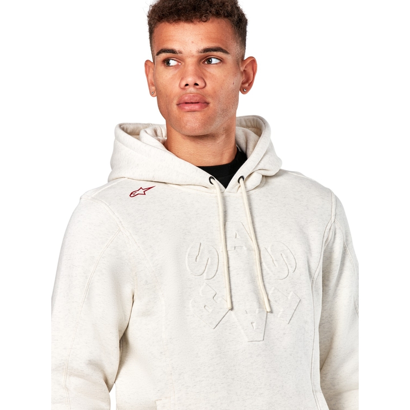 Alpinestars Substratus Pulover s kapuco svetlo siv