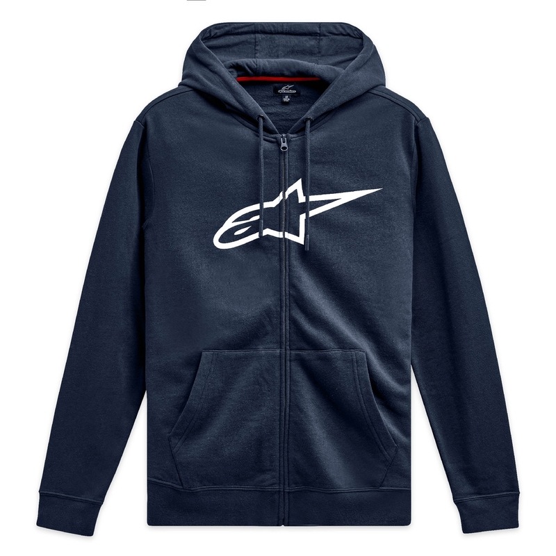 Alpinestars Ageless Zip pulover s kapuco 3 modro-bel