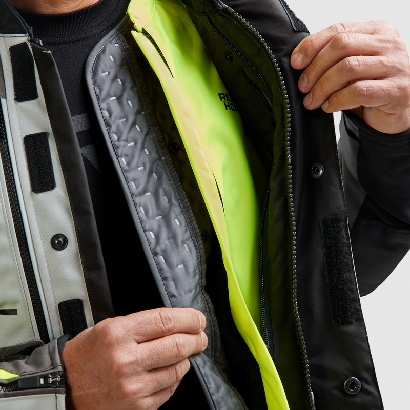 Vodoodporna jakna Rebelhorn In &amp; Out HydraShield PRO fluo rumena