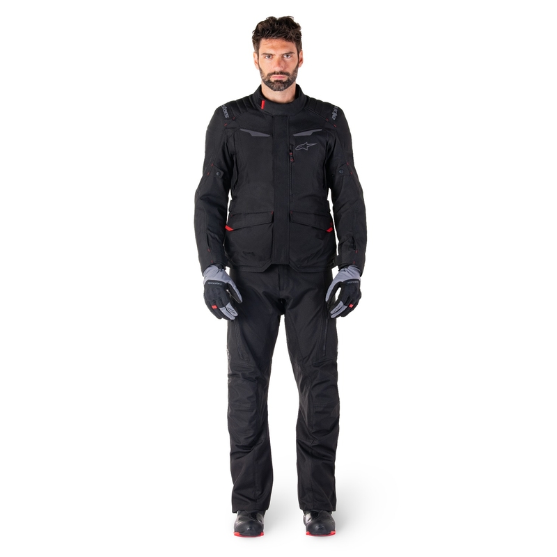 Alpinestars ST-1 nepremočljiva motoristična jakna črna
