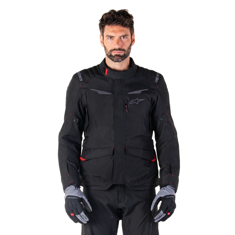 Alpinestars ST-1 nepremočljiva motoristična jakna črna